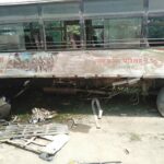 Mahoba: Dumper and Bus's accidental accident, two dozen people injured
