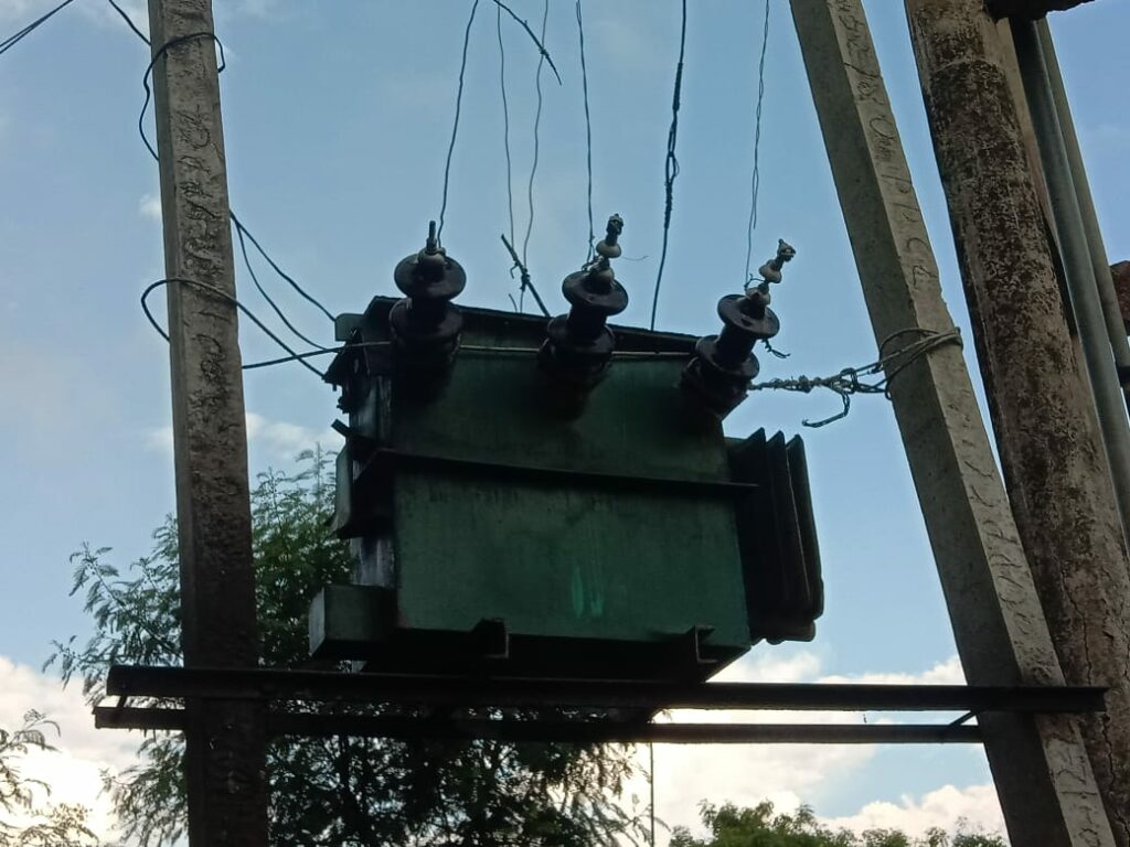 Resentment among villagers due to burning of power transformers