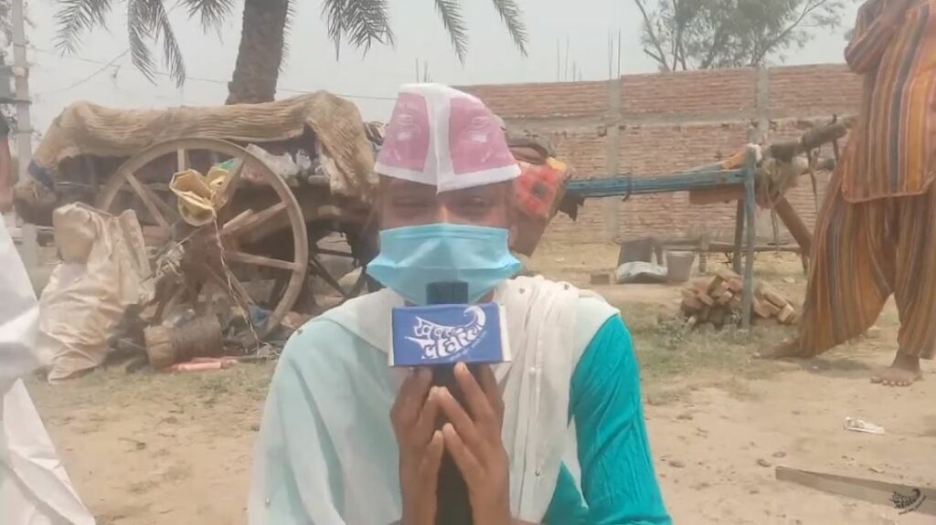 LIVE चित्रकूट: जिला की युवा प्रत्याशी अंजली बौध्द का पहला चुनाव का पहला वोट